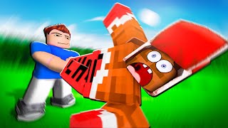 😱 Вот Как Я *Максимально* Раскрутил Своего Друга Лёню В Roblox ! Владус