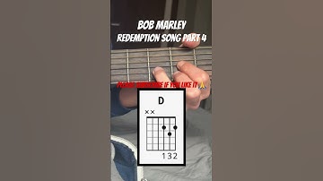 Thumbnail of Redemption Song Bob Marley guitar  lesson easy