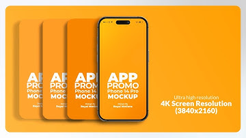 iPhone 14 Pro Apps Promotion Video - After Effects Template