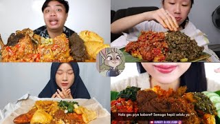 Kompilasi Mukbang Nasi Padang/ASMR Nasi Padang 😱🤤✨