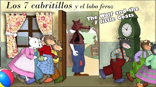 Los Siete Cabritillos LOBO FEROZ Español Ingles