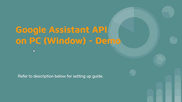 Simple A.I. using Google Assistant API  by Thanapon [Part 2]