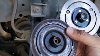 NISSAN: Replacing A/C Pulley & Clutch