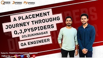 A Placement journey through Q,J,Pyspiders Dilsukhnagar |  3.5 LPA |  QA Engineer |