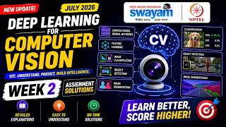 Deep Learning for Computer Vision Week 2 Assignment Answers 2026 | NPTEL July 2026 | 100% Correct