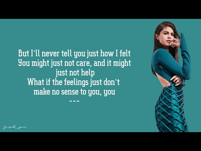 Selena Gomez - Camouflage Lyrics