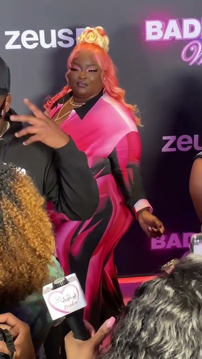 Rollie Pollie arrives at ‘Baddies West’ Premiere - YouTube