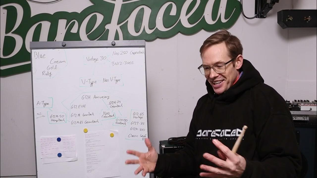 "We're mixing, mixing, we're mixing speakers with you". 2x12" cabs with different Celestions