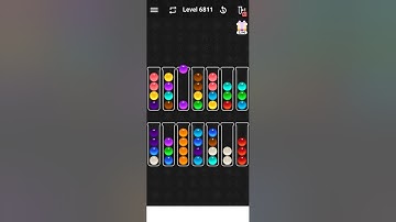 Ball Sort   Level 6811