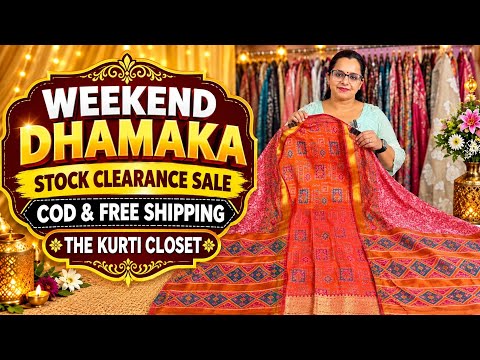 COD & FREE SHIPPING के साथ Stock Clearance Sale❤️#Mashru Silk#Handblock#gathicotton#sale#kotadoriya