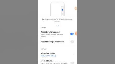 how to screen recording with sound in vivo v15 kaise kare sound ke sath