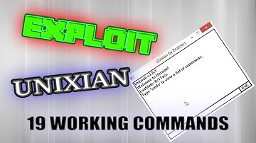Roblox Exploit | Unixian [19 Working Commands] | November 2016