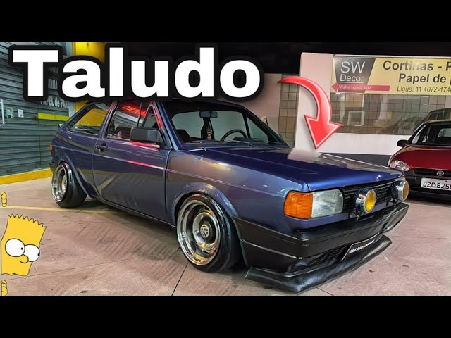 GOL QUADRADO REBAIXADO - RODAS TALUDAS E GRADE FRONTAL DIFERENCIADA 😍 