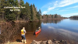 Irish town nature park.Apr.27/2024 Moncton new brunswick