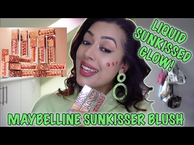 REVIEW: NEW! Maybelline Sunkisser Blush class=