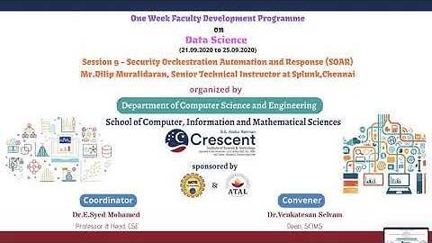 Session 9 - Security Orchestration Automation and Response (SOAR)
