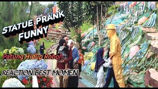 Statue Prank ‼️ the best moment when cowboy funny acts @acehprank