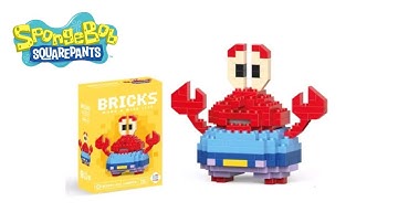 Speed Build Lego Bricks Spongebob Squarepants - Mr. Crab