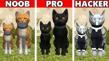 NOOB vs PRO vs HACKER - Cat Simulator