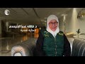 الأخصائية فائقة الإدريسي متطوعة في مخيم الزعتري