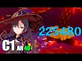 Genshin Impact v1.0 - Mona Vaporize Damage Test 225k