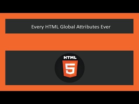 HTML Global Attributes