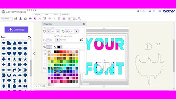 Image within font in Canvas Knockout like files ScanNCut Jen Blausey