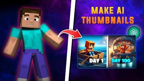Make 100 Days Attractive 😍 Thumbnail With Ai 😱 ( Easy and Attractive) In Just 2 Minutes 😀