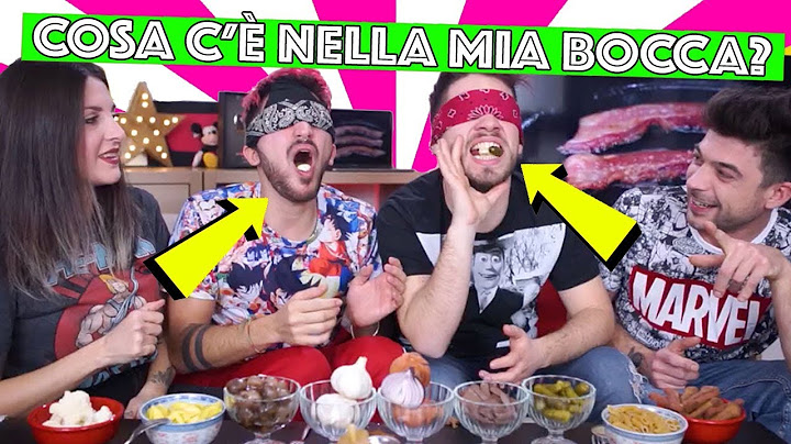 COSA C'E' NELLA MIA BOCCA - What's In My Mouth Challenge | Matt & Bise ft. Luca and Katy