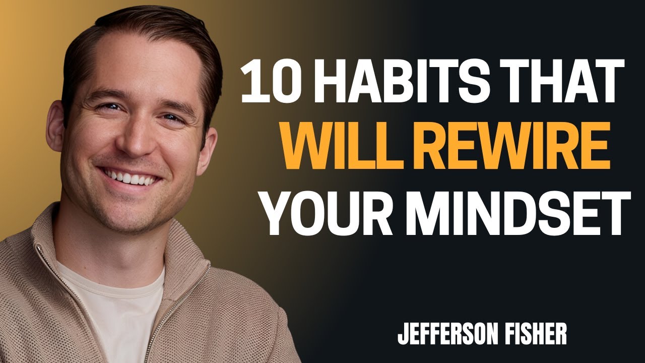 10 Habits That Will Rewire Your Mindset | Jefferson Fisher Motivational Video