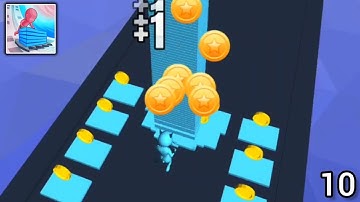 Stack Colors | All Levels Gameplay | Levels 91-100 | Ep.10 |🚶🔥