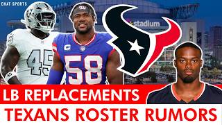 Houston Texans Linebacker Targets After E.J. Speed Injury Ft. Top NFL Free Agents + Trade Targets