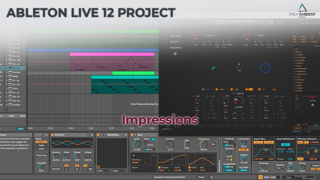 How to Create an Ambient, Chill Track - Impressions (Ableton Live 12 ...