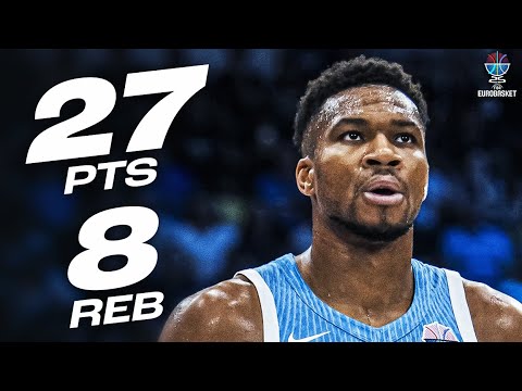 Giannis Antetokounmpo DOMINATES Against Georgia! | FIBA EuroBasket 2025 | August 31, 2025