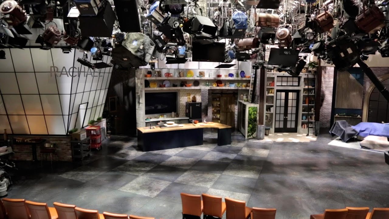 Backstage Tour: Prep Kitchen + Set Kitchen | Rachael Ray Show