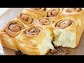 (손반죽)How to make sweet cinnamon roll/시나몬롤 만들기