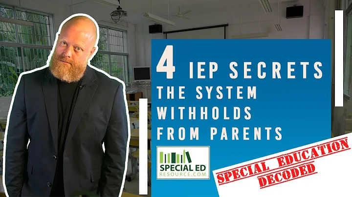 4 IEP Secrets Withheld From Parents | Special Education Decoded - DayDayNews