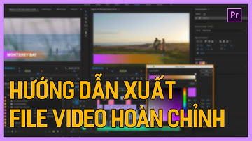 Học dựng phim bằng Adobe Premiere CC 2020 P7 | Hướng dẫn xuất video | Tú Thanh Blog