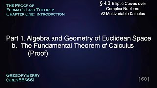 Fundamental Theorem of Calculus (Proof) #4.3.2.1b