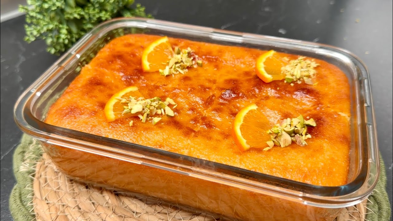 DÖRT KİŞİLİK AZ ÖLÇÜLÜ REVANİ NASIL YAPILIR? - REVANİ NASIL YAPILIR? - Zencefil Mutfağım 