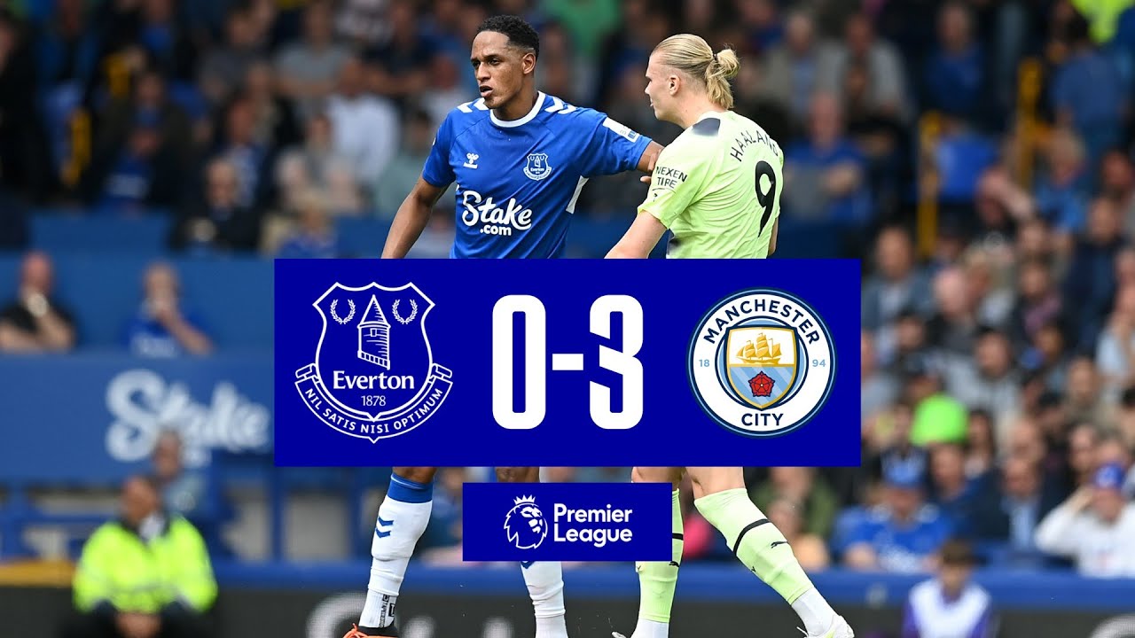 EVERTON 0-3 MAN CITY | Premier League highlights