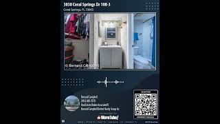 3030 Coral Springs Dr 108-3 Coral Springs, FL 33065 #househacking #coralspringsfl #newlisting