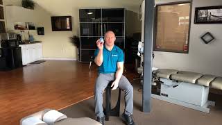 Temecula Chiropractor Dr. Horst shows how to help low back pain with lacrosse ball