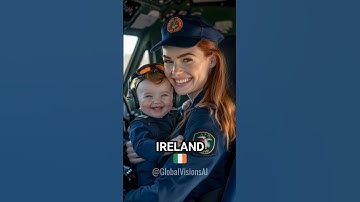 Countries As Beautiful Pilot Moms Part 10 #midjourney #aiart #countries