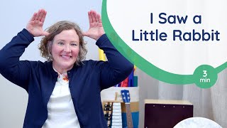 "I Saw a Little Rabbit"- A Spring Poem with My Music Mary