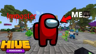 Among Us IMPOSTER in Hive Minecraft… by DevelPlayz 206 views 1 year ago 3 minutes, 8 seconds