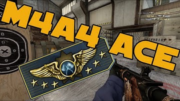 CS:GO - M4A4 ACE ON CACHE ( EDIT )