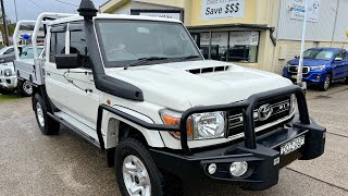 Toyota Landcruiser GXL 79 series Dual Cab Diesel Tray