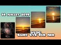 Feu d&#39;artifice du 14 juillet 2019 à Saint Cyr Sur Mer ! #vlog
