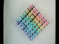 How to make paper flower wall hanging | easy paper craft ideas